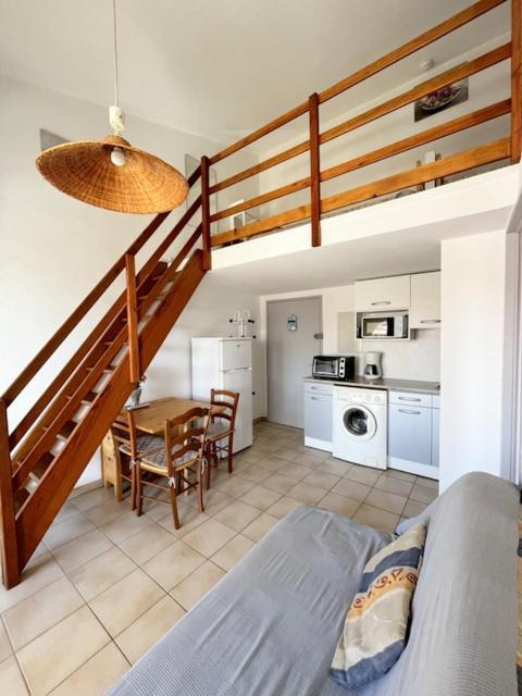 Appartement 4 Personnes Piscine 300 Plage 4Pb287 เลอบาร์กาแรส ภายนอก รูปภาพ